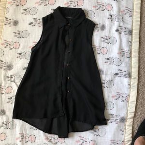 Black dress shirt
